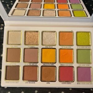 Kendall Kylie palette. Ltd edition. A few swatched colors. With box.